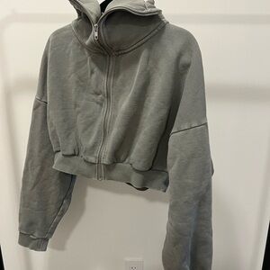 Entire studios zip up sweater